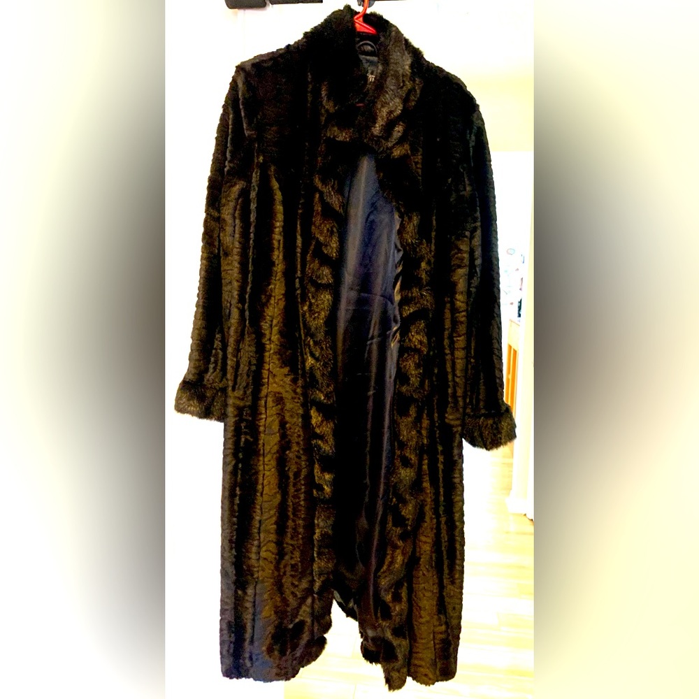 Donna Salyer’s  fabulous furs full length coat. XL